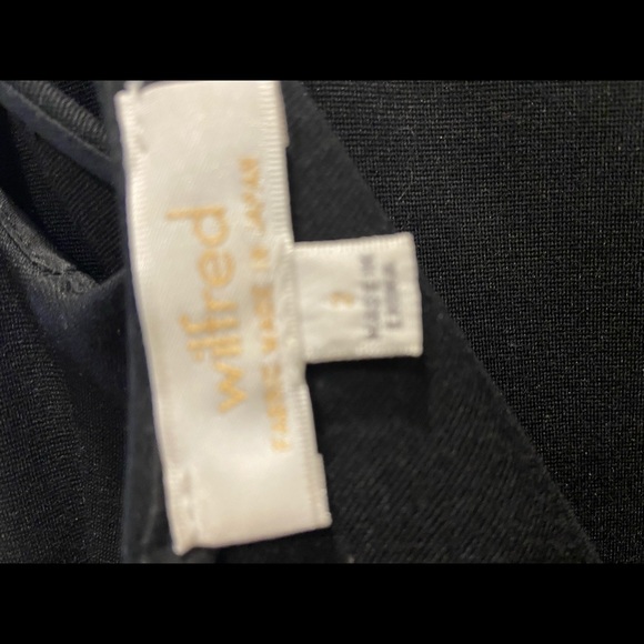 Wilfred Black with Leather Dress size 2 - Picture 3 of 3